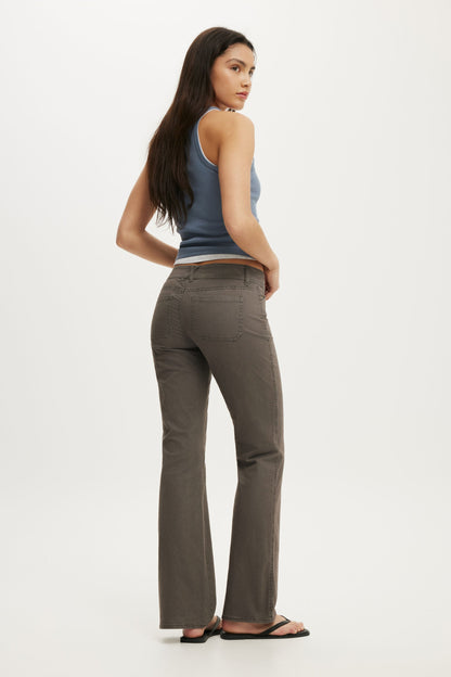 Suki Low Rise Bootleg Pant