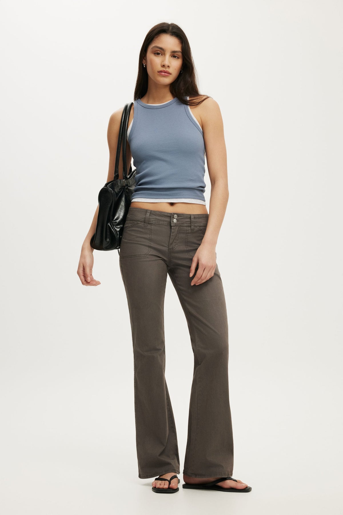 Suki Low Rise Bootleg Pant