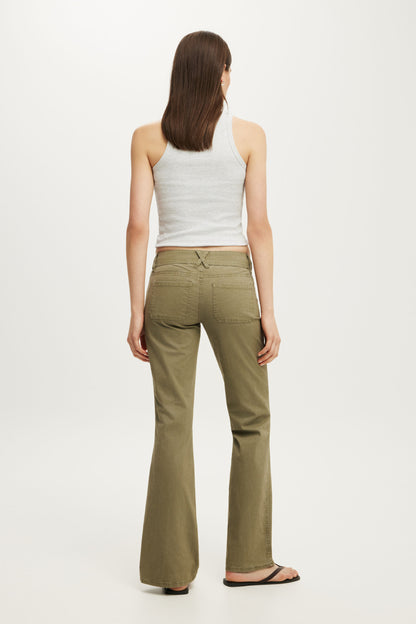 Suki Low Rise Bootleg Pant