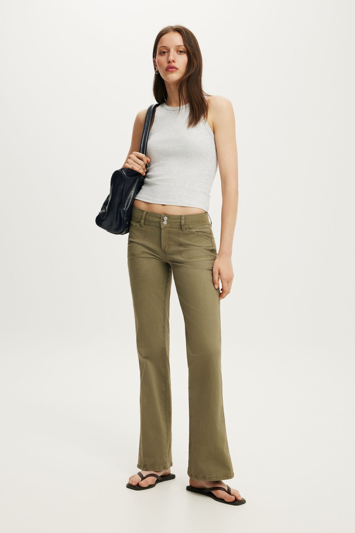 Suki Low Rise Bootleg Pant