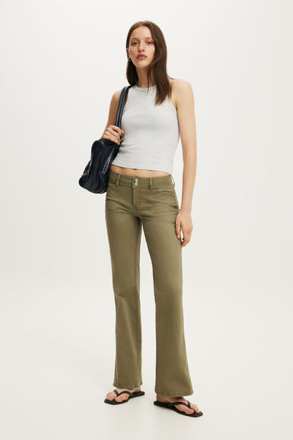 Suki Low Rise Bootleg Pant