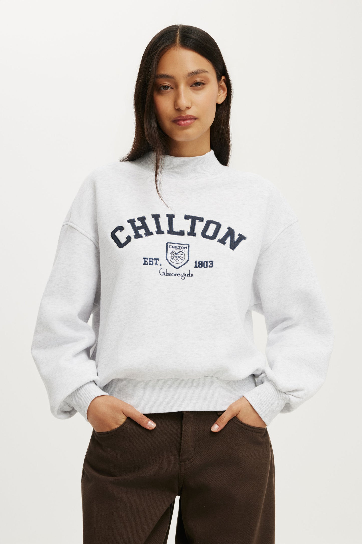 Gilmore Girls Mock Neck Sweatshirt