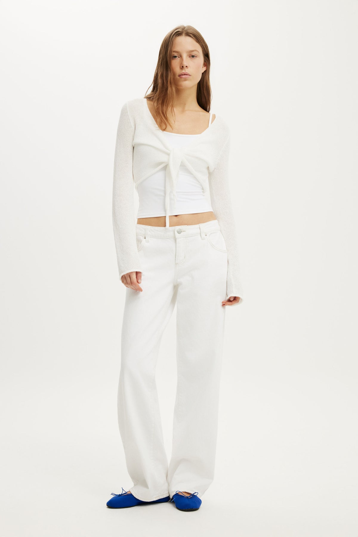 Tie Front Shrug