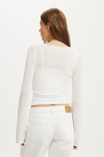 Tie Front Shrug