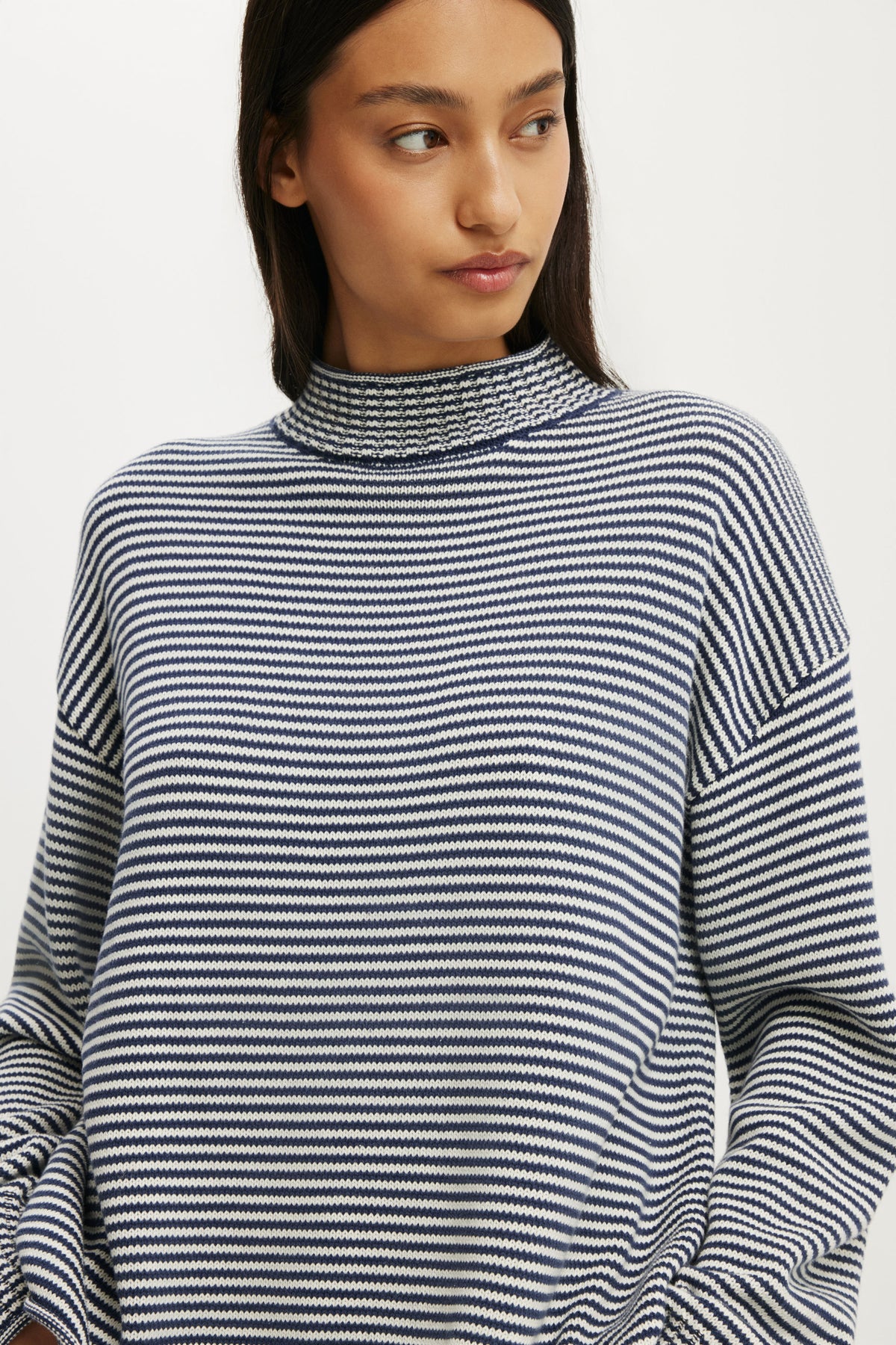 Mila Mock Neck Sweater