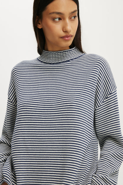 Mila Mock Neck Sweater