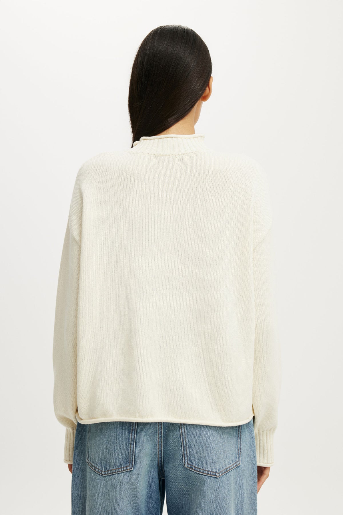 Mila Mock Neck Sweater