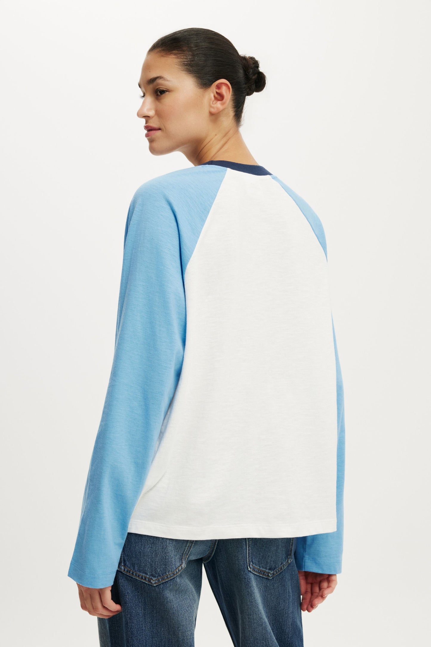 Snoopy Raglan LS Graphic Tee