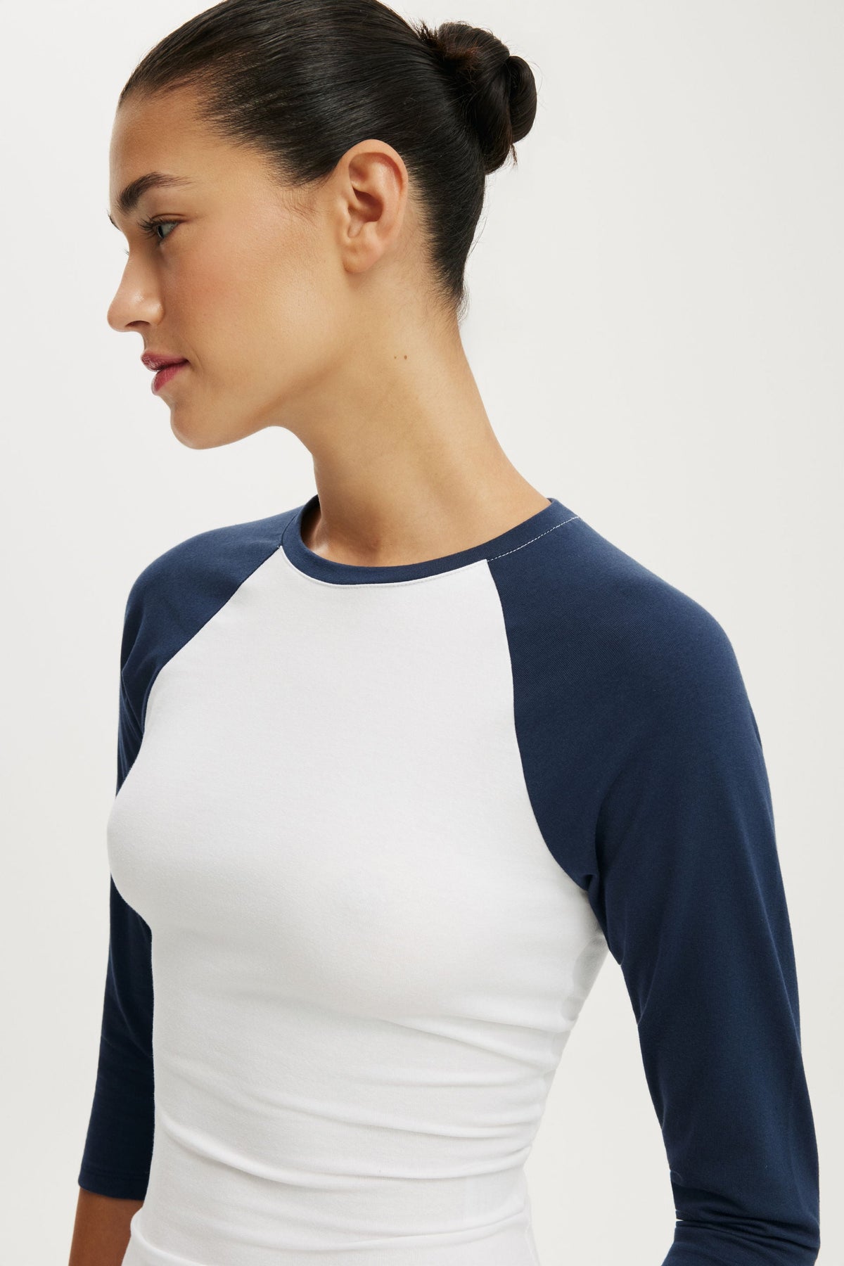 90S Baby Raglan 3/4 Tee