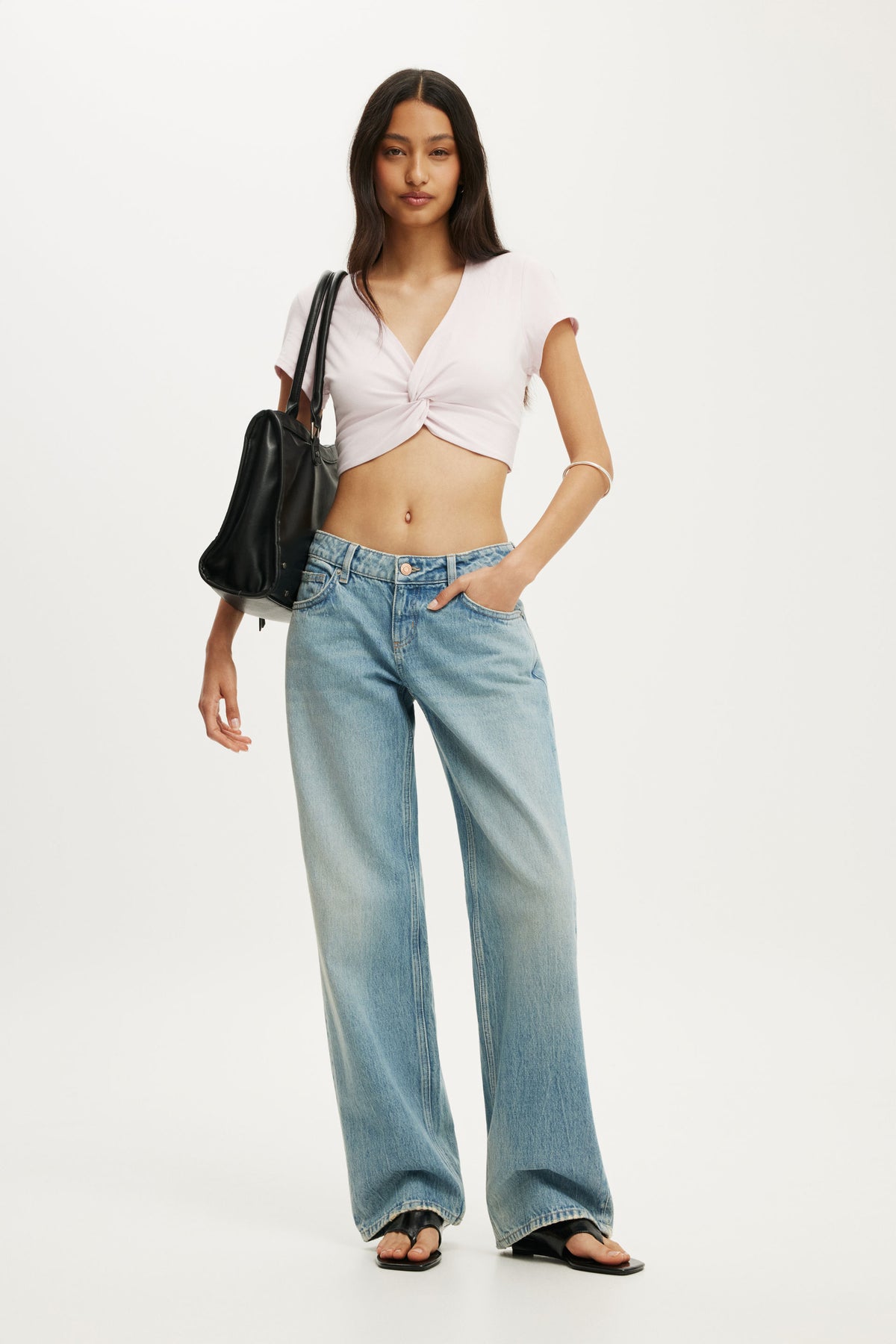 Bri Cropped Cardi Tee