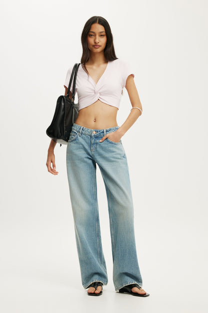 Bri Cropped Cardi Tee