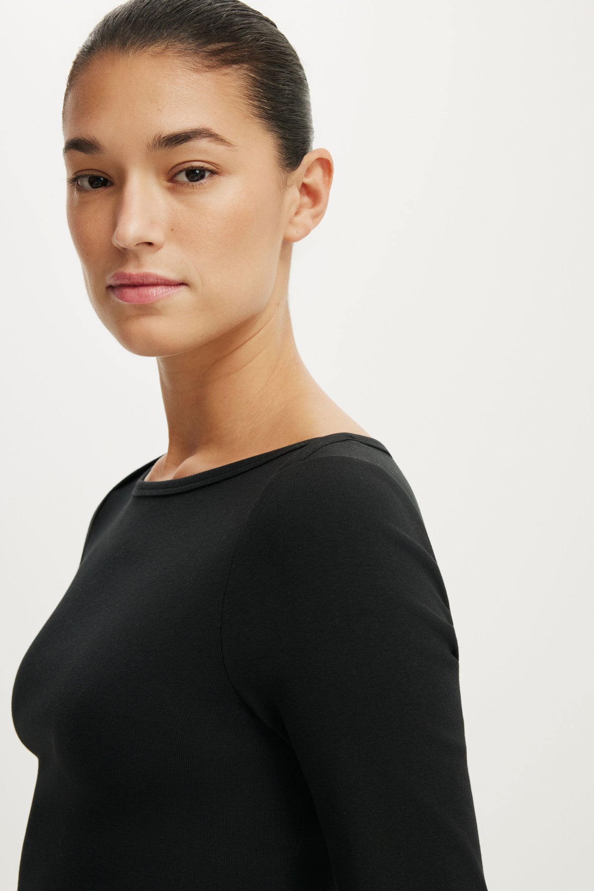 90S Boatneck ¾ Sleeve