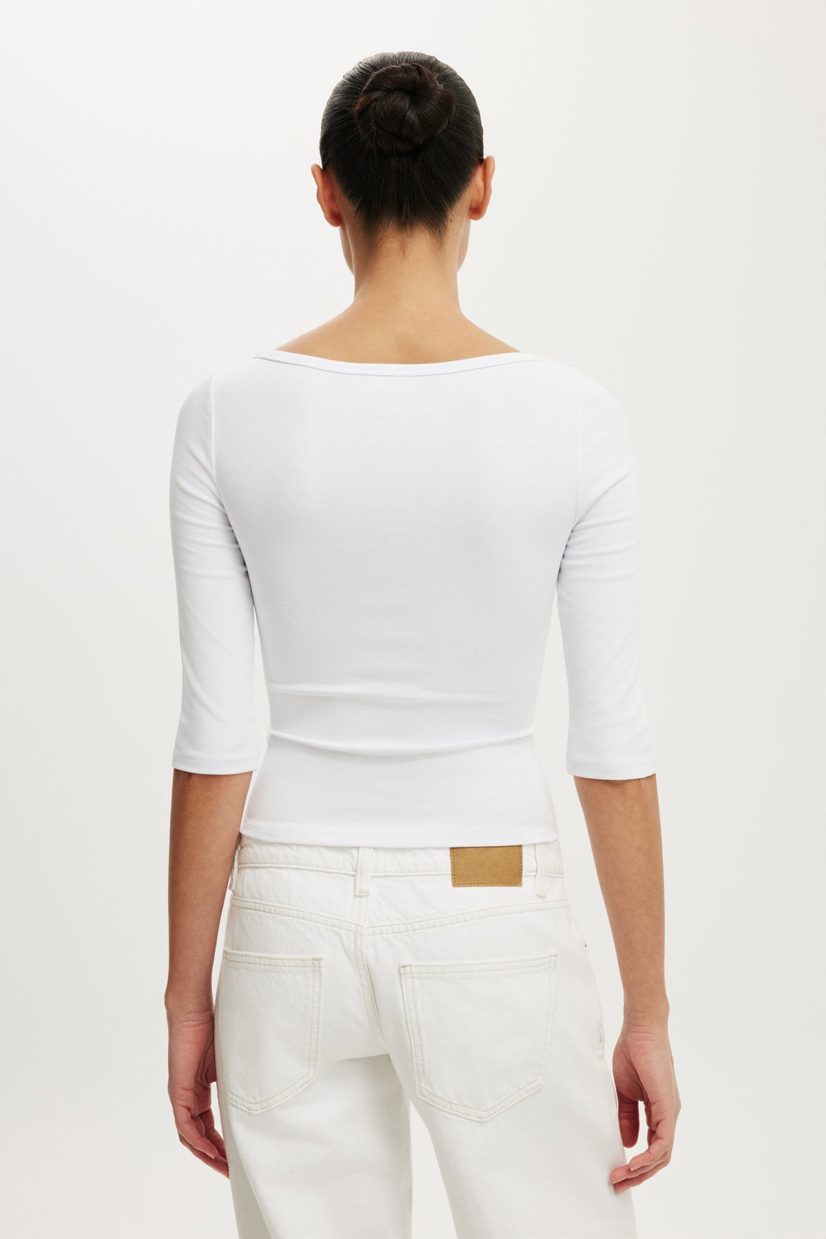 90S Boatneck ¾ Sleeve