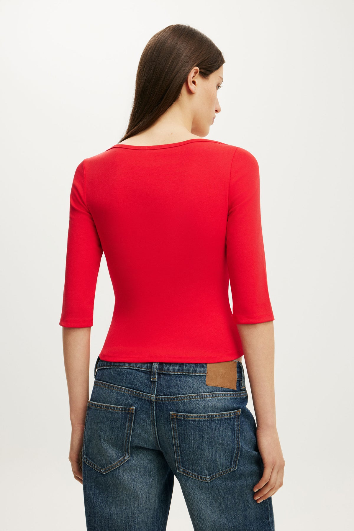 90S Boatneck ¾ Sleeve