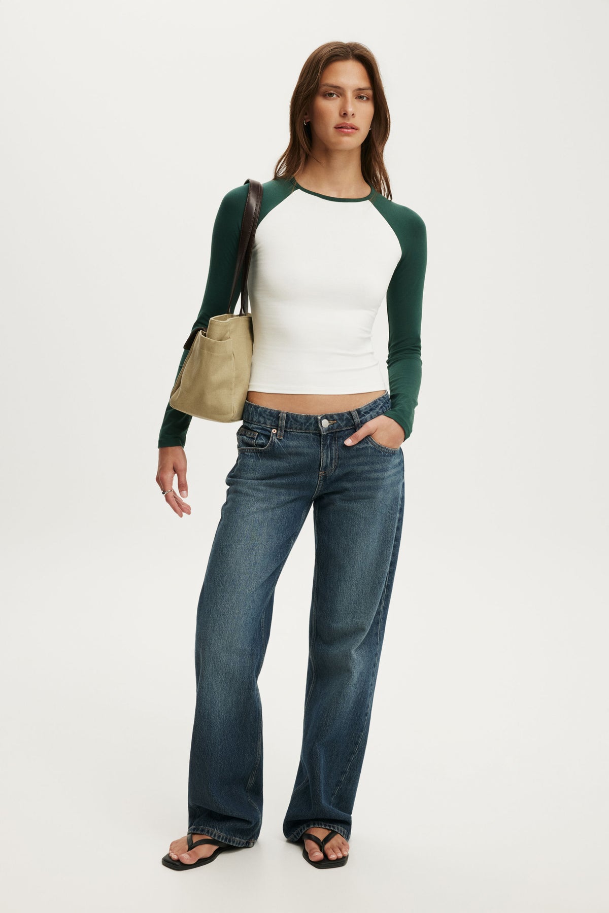Everyday Smooth Raglan Long Sleeve