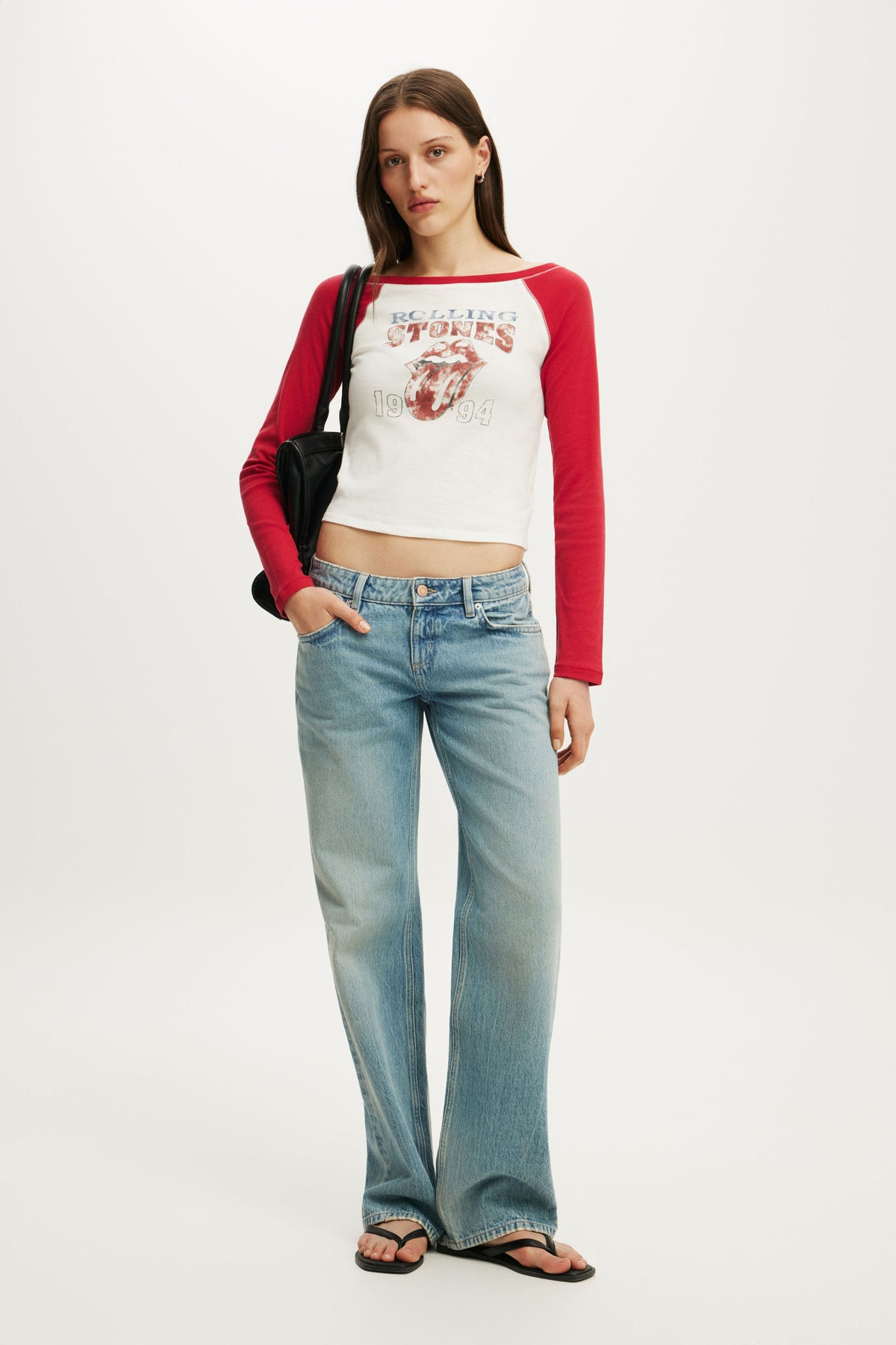 Olivia Rodrigo Music Fitted LS Raglan Graphic Tee