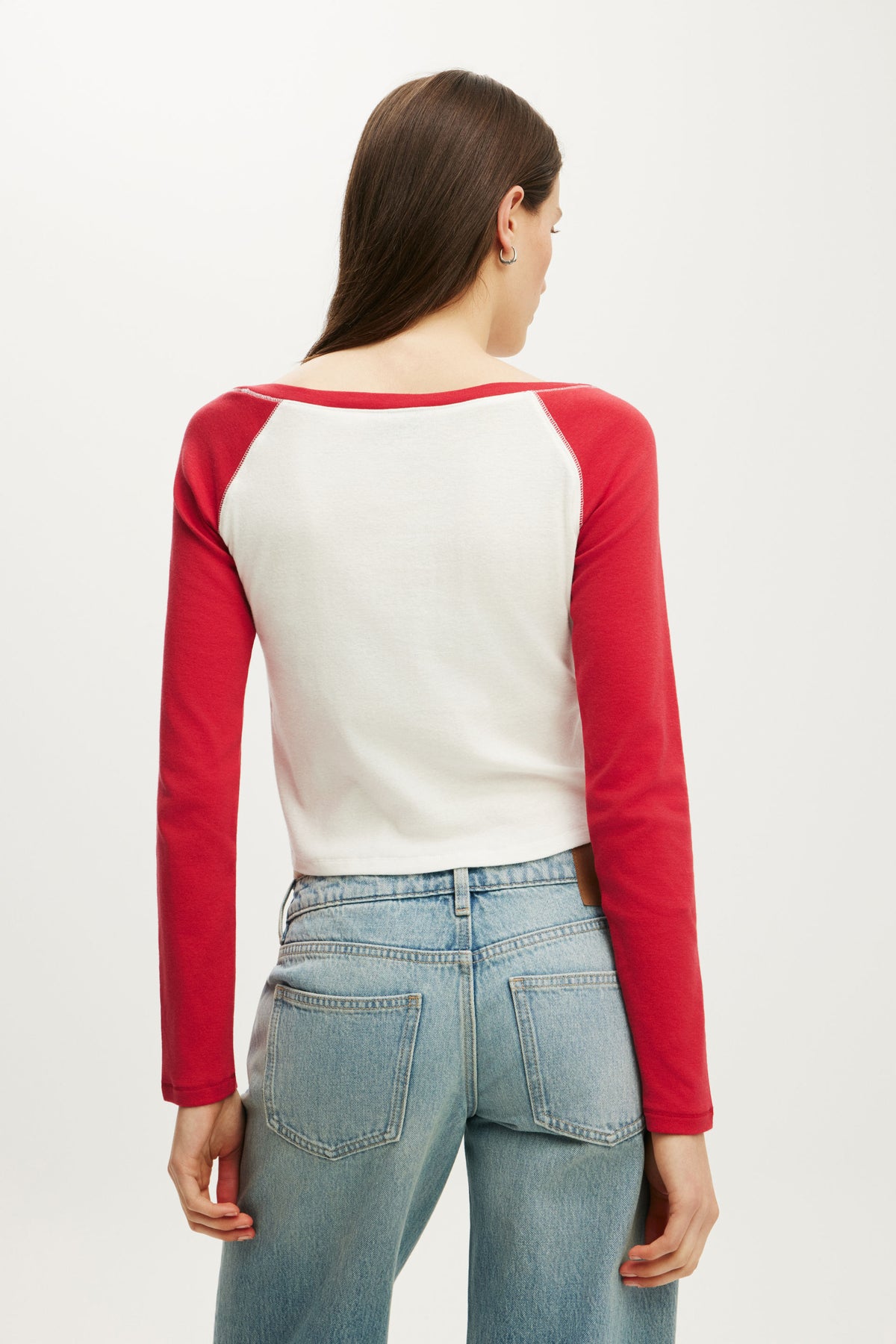 Olivia Rodrigo Music Fitted LS Raglan Graphic Tee
