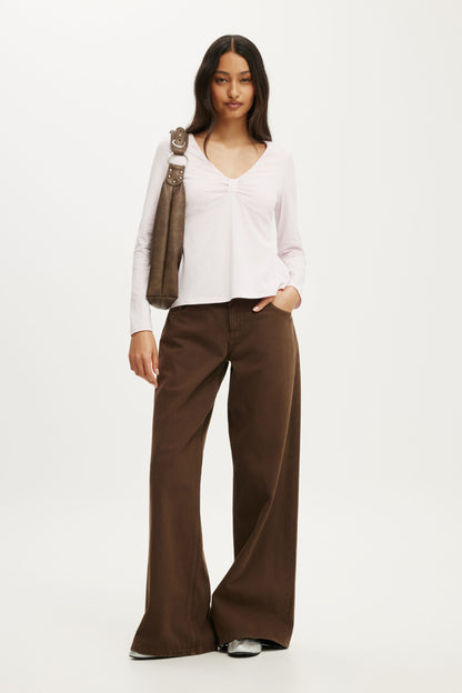 Reece Babydoll Long Sleeve