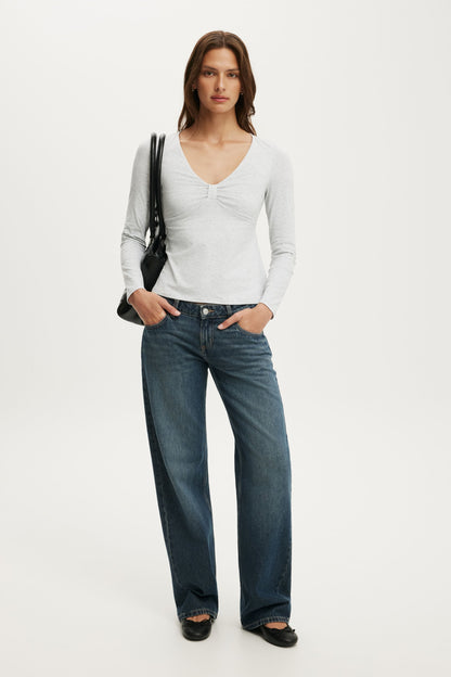Reece Babydoll Long Sleeve