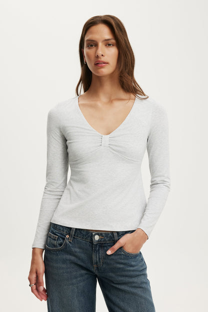 Reece Babydoll Long Sleeve