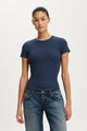 Blake Rib Crew Short Sleeve
