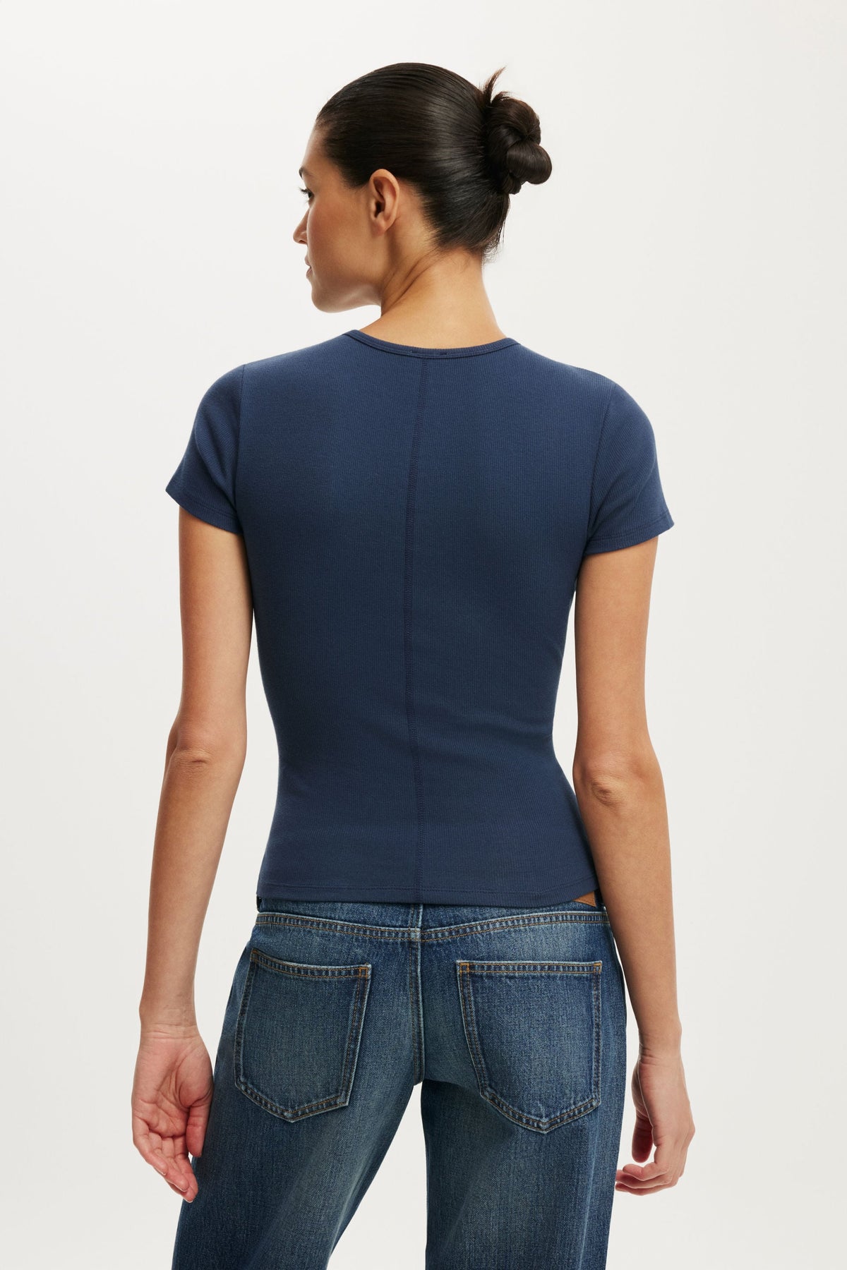 Blake Rib Crew Short Sleeve