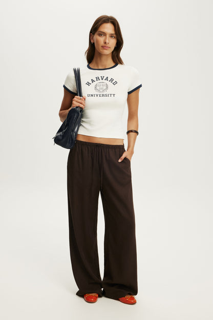 Harvard Tiny Ringer Graphic Tee