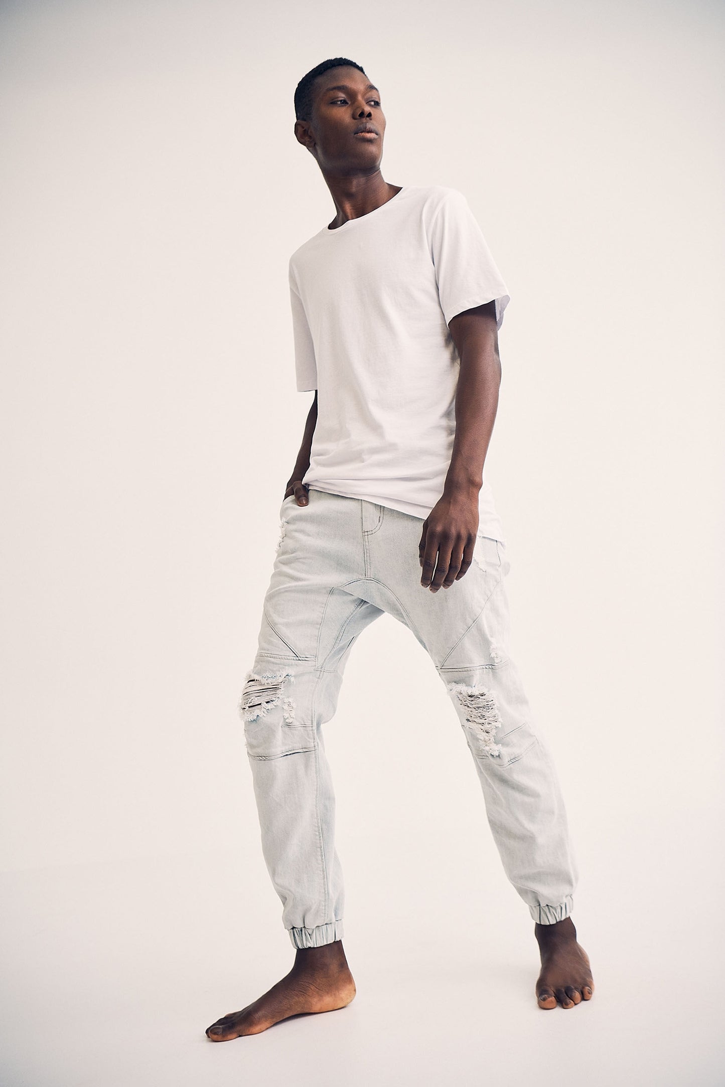 Slim Denim Jogger
