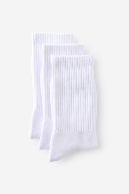 3 Pack Essential Crew Socks