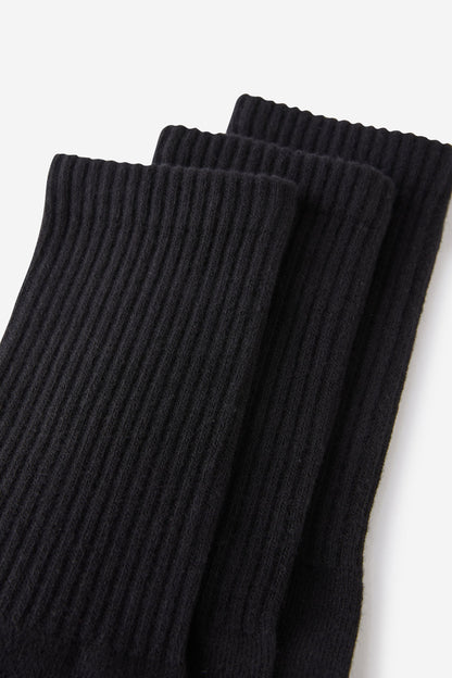 3 Pack Essential Crew Socks
