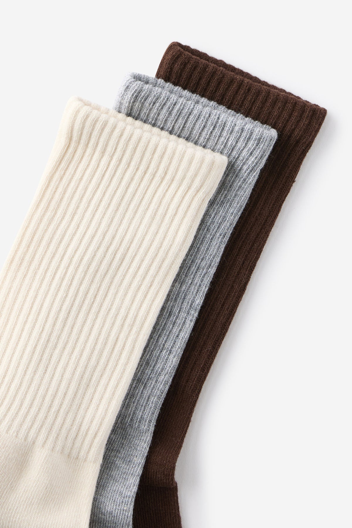 3 Pack Essential Crew Socks