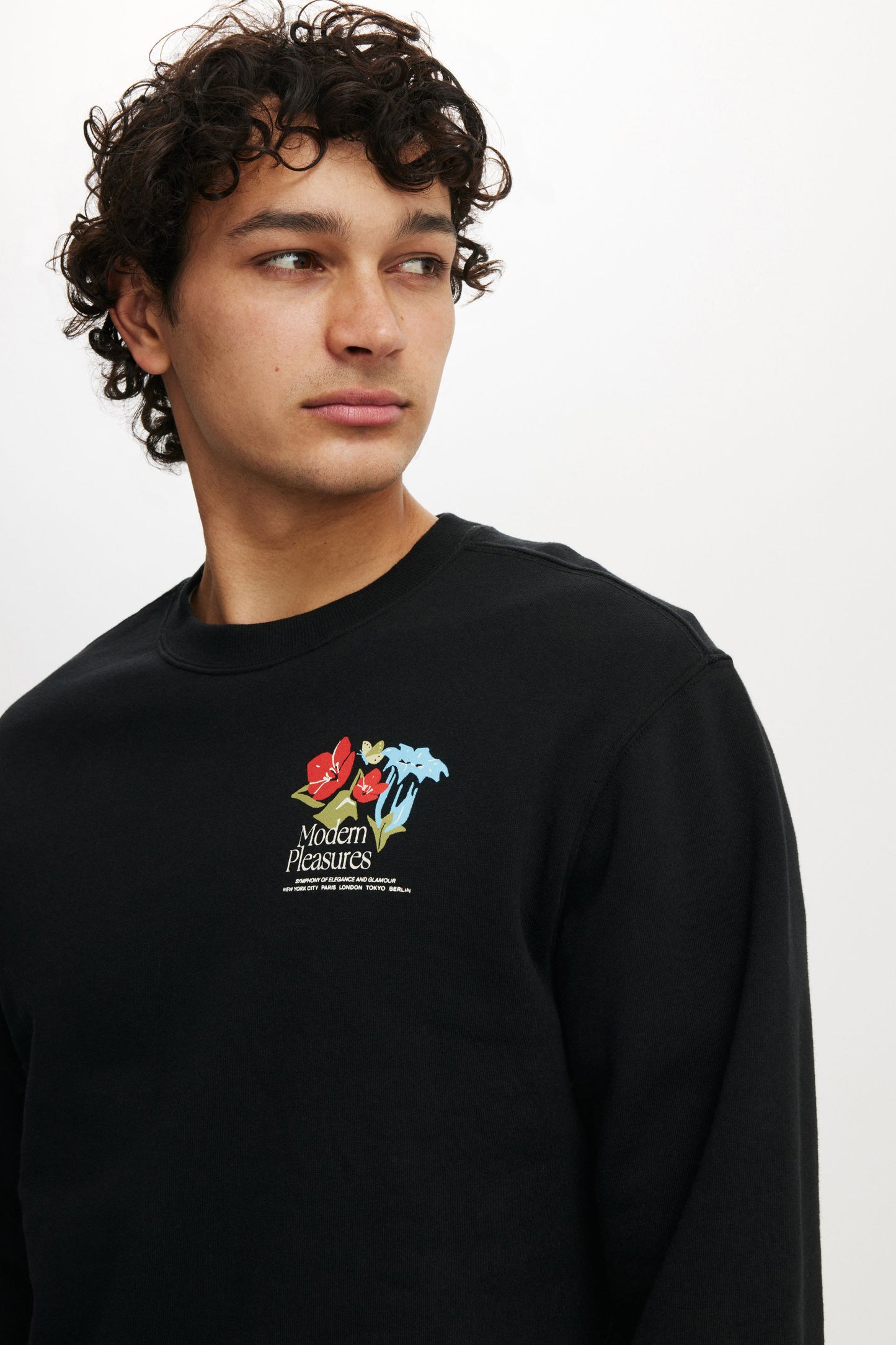 Graphic Crew Fleece