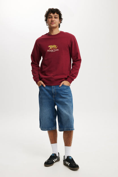 Graphic Crew Fleece
