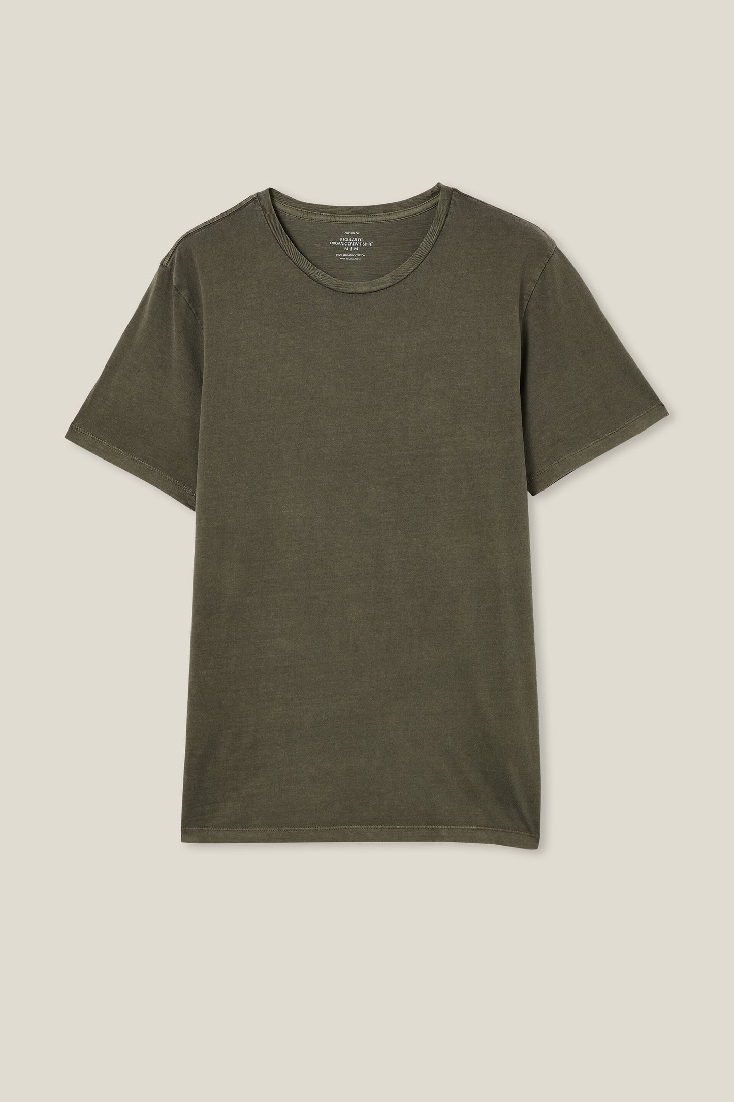 Organic Regular Fit Crew T-Shirt