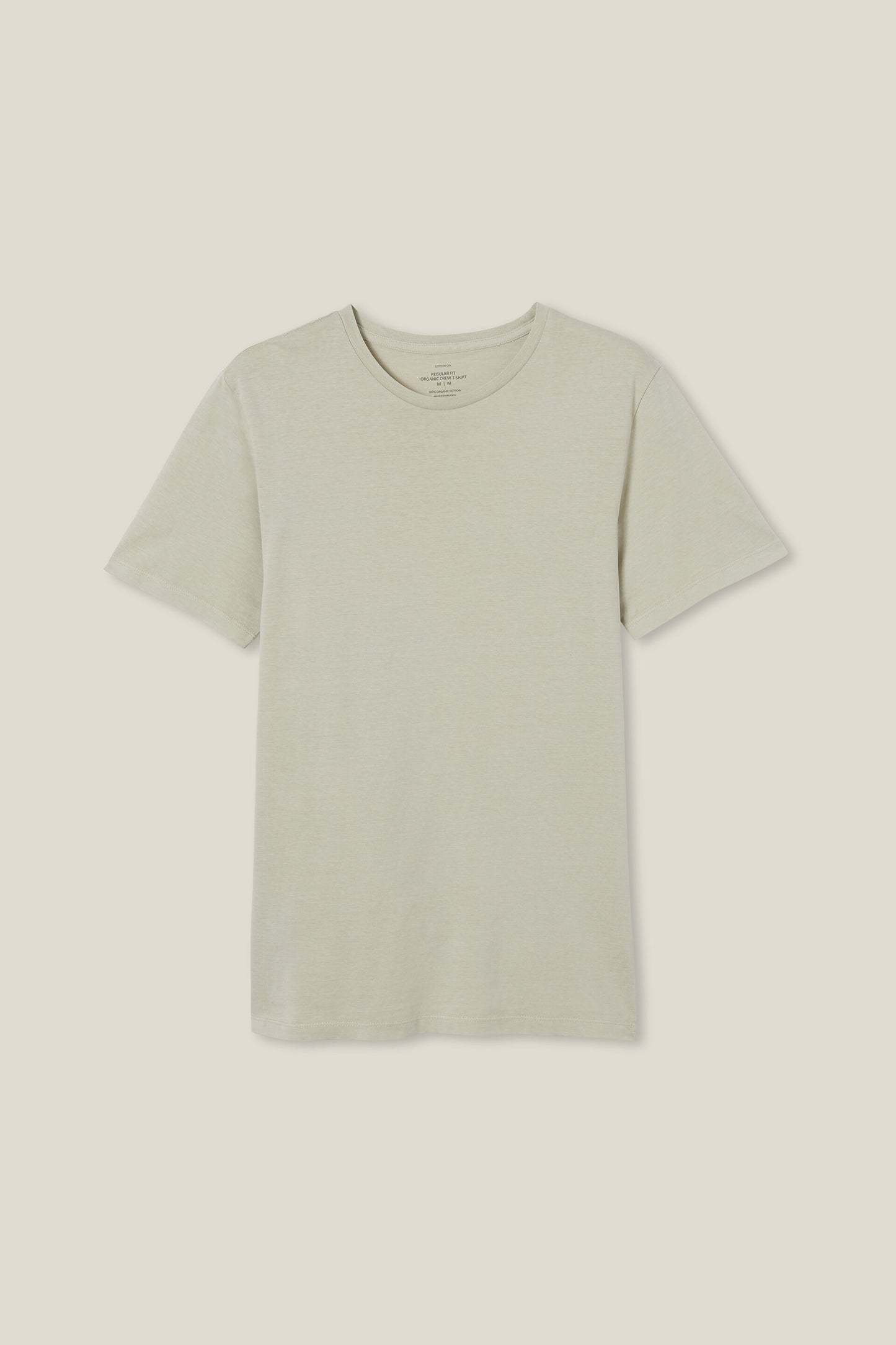 Organic Regular Fit Crew T-Shirt
