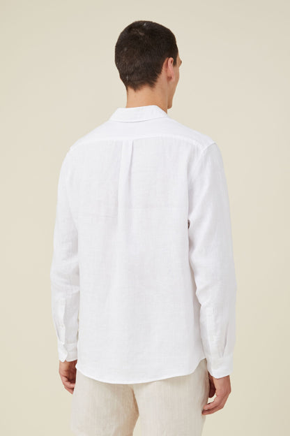 Linen Long Sleeve Shirt