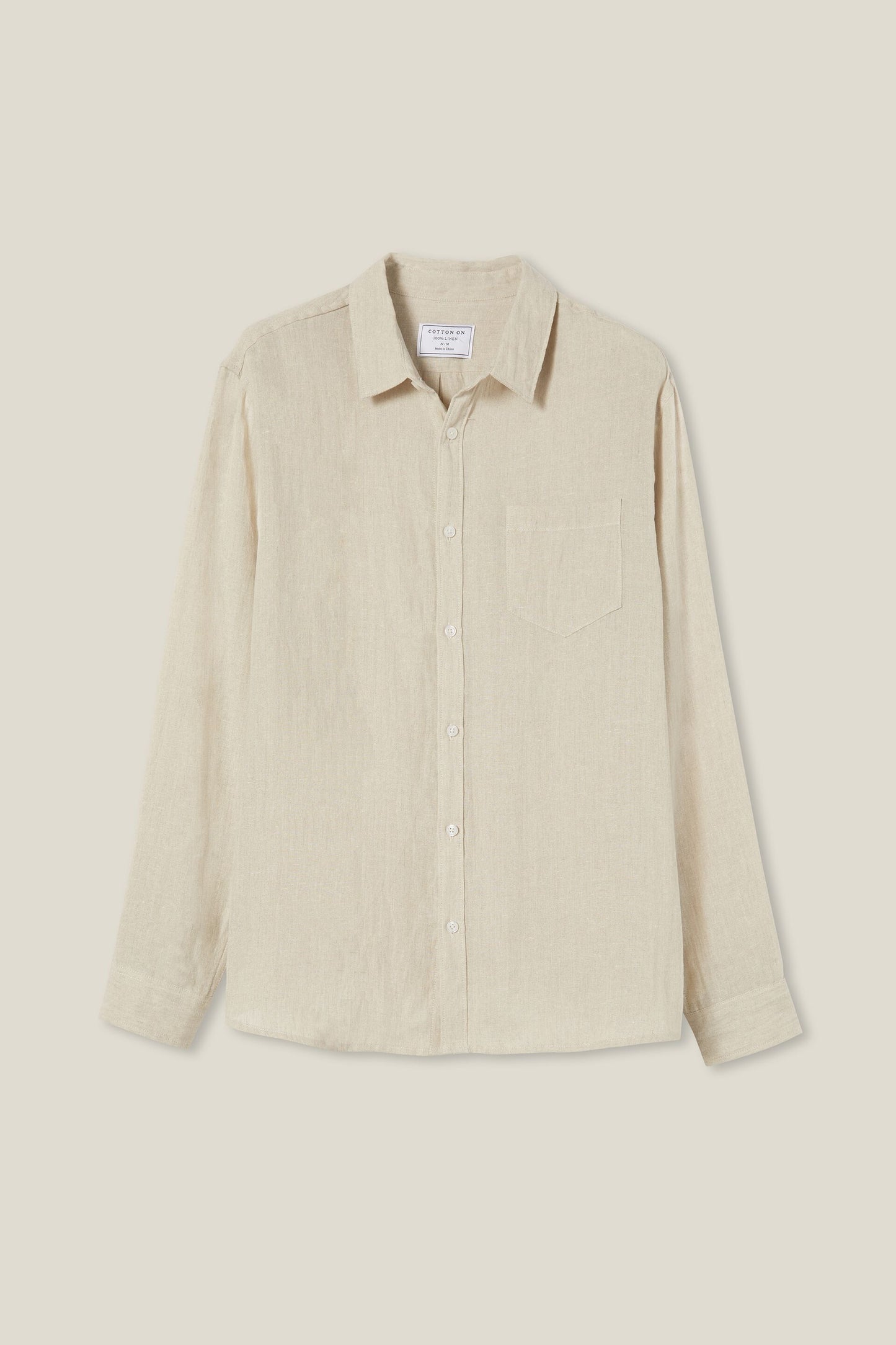 Linen Long Sleeve Shirt