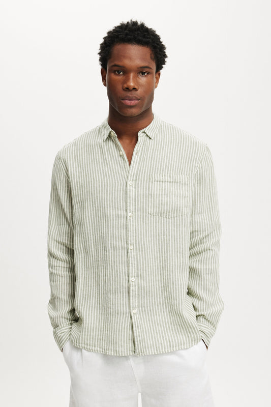 Linen Long Sleeve Shirt