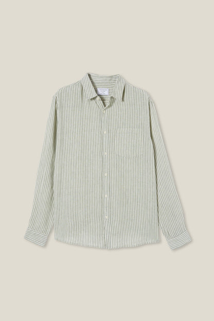 Linen Long Sleeve Shirt