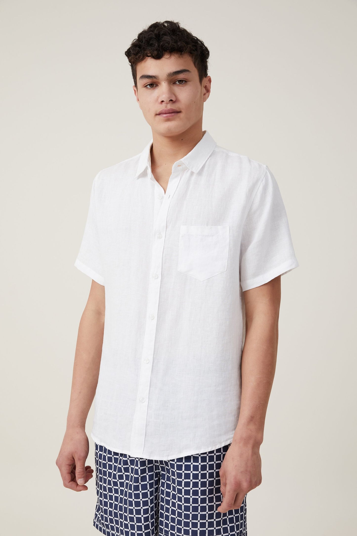Linen Short Sleeve Shirt