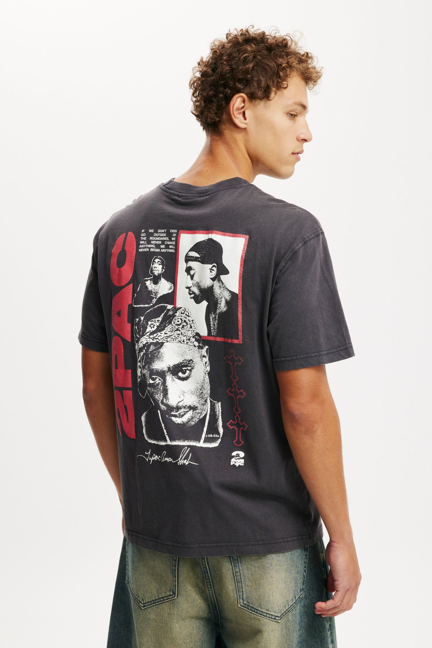 Tupac Premium Loose Fit Music T-Shirt