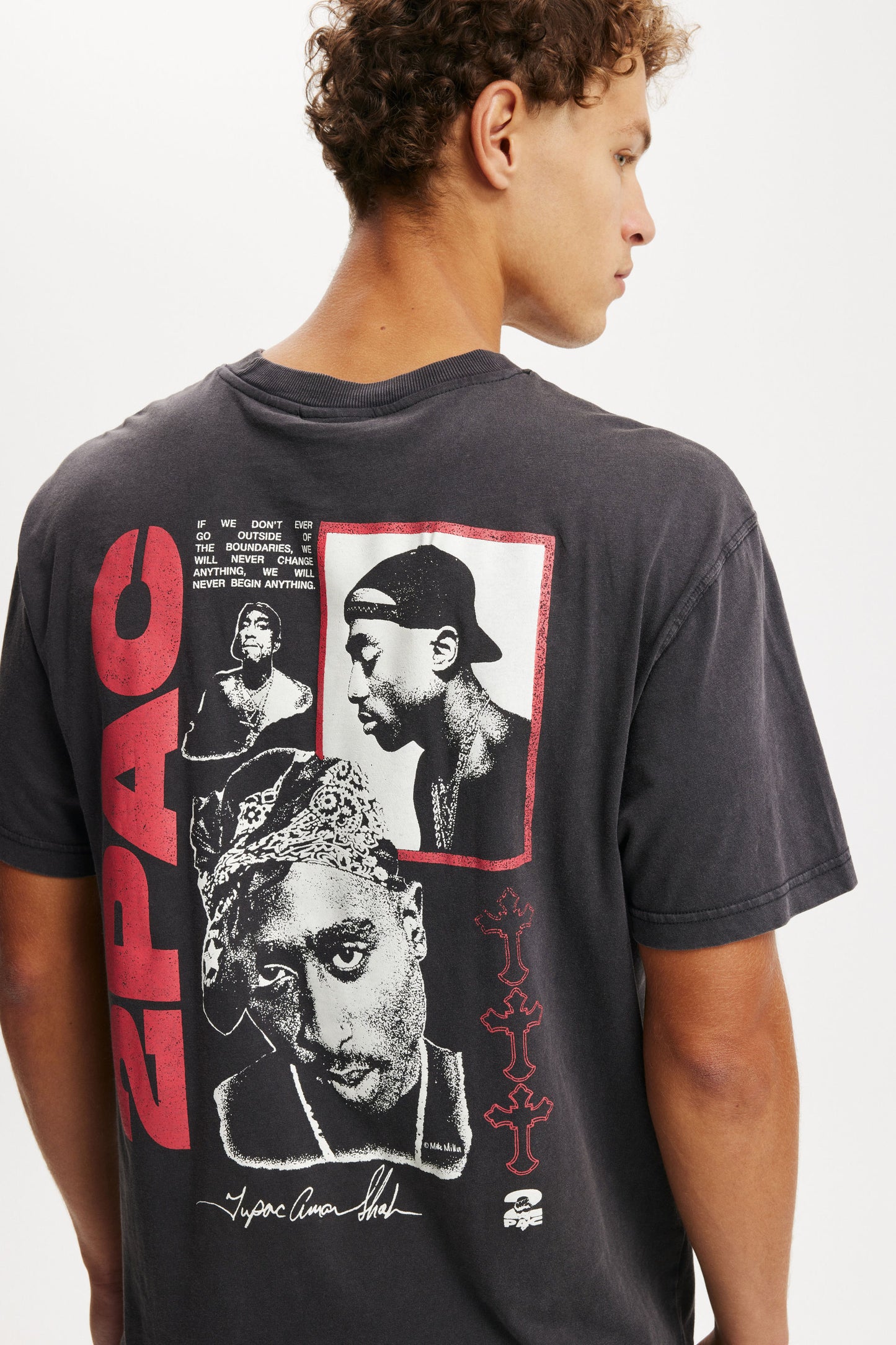Tupac Premium Loose Fit Music T-Shirt