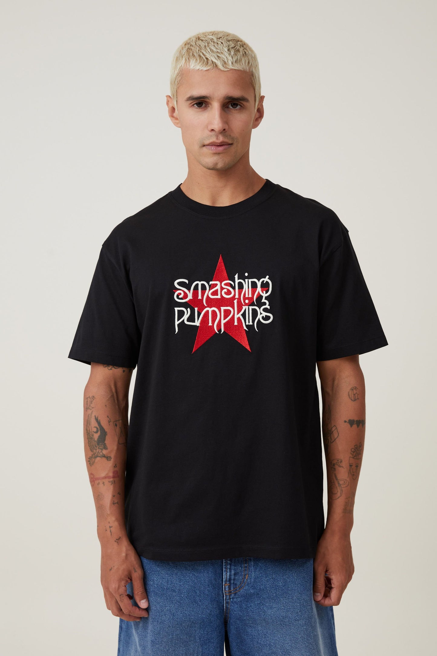 Smashing Pumpkins Loose Fit Music T-Shirt