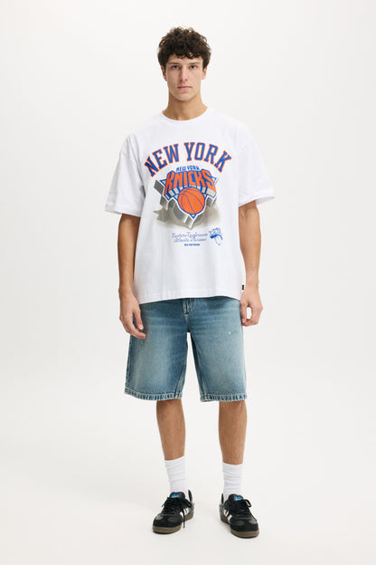 NBA New York Knicks Box Fit T-Shirt