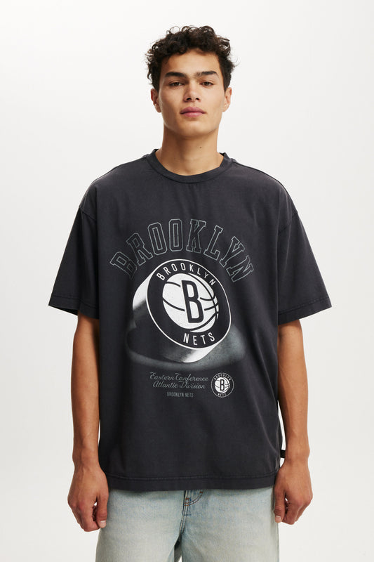 NBA Brooklyn Nets Box Fit T-Shirt