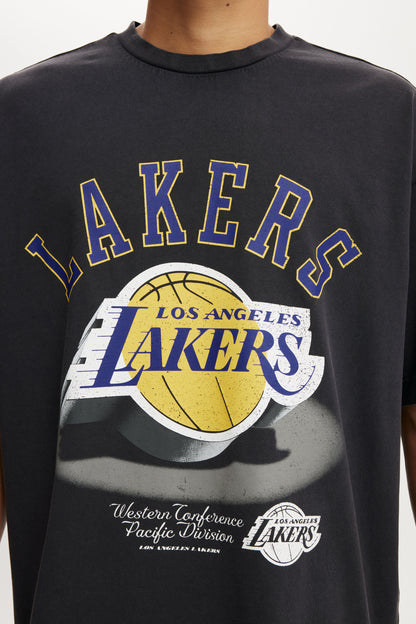 NBA LA Lakers Box Fit T-Shirt