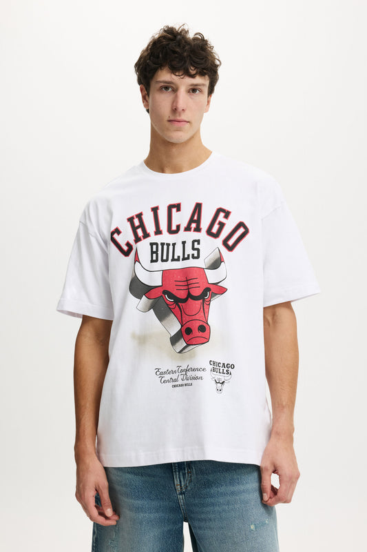 NBA Chicago Bulls Box Fit T-Shirt