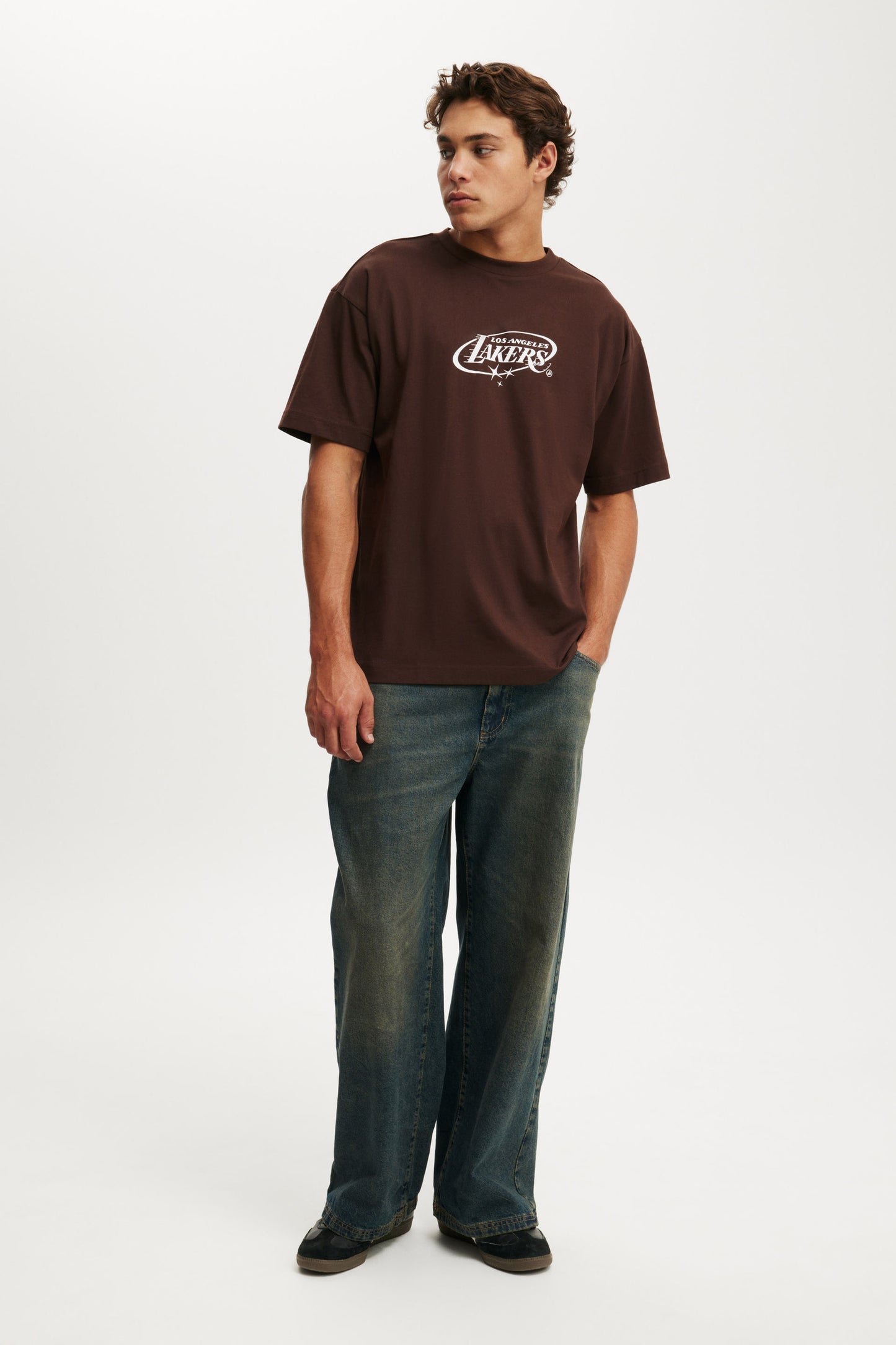 LA Lakers Box Fit T-Shirt