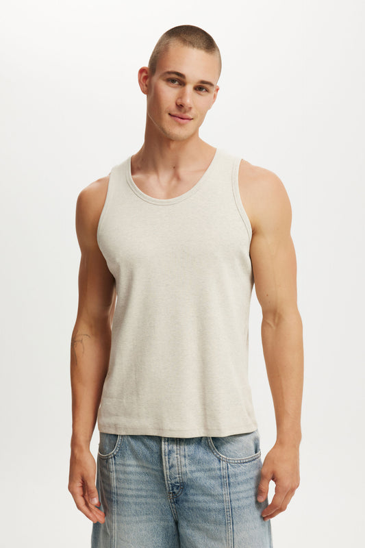 Loose Fit Rib Tank