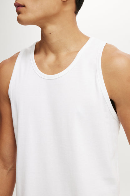 Loose Fit Rib Tank